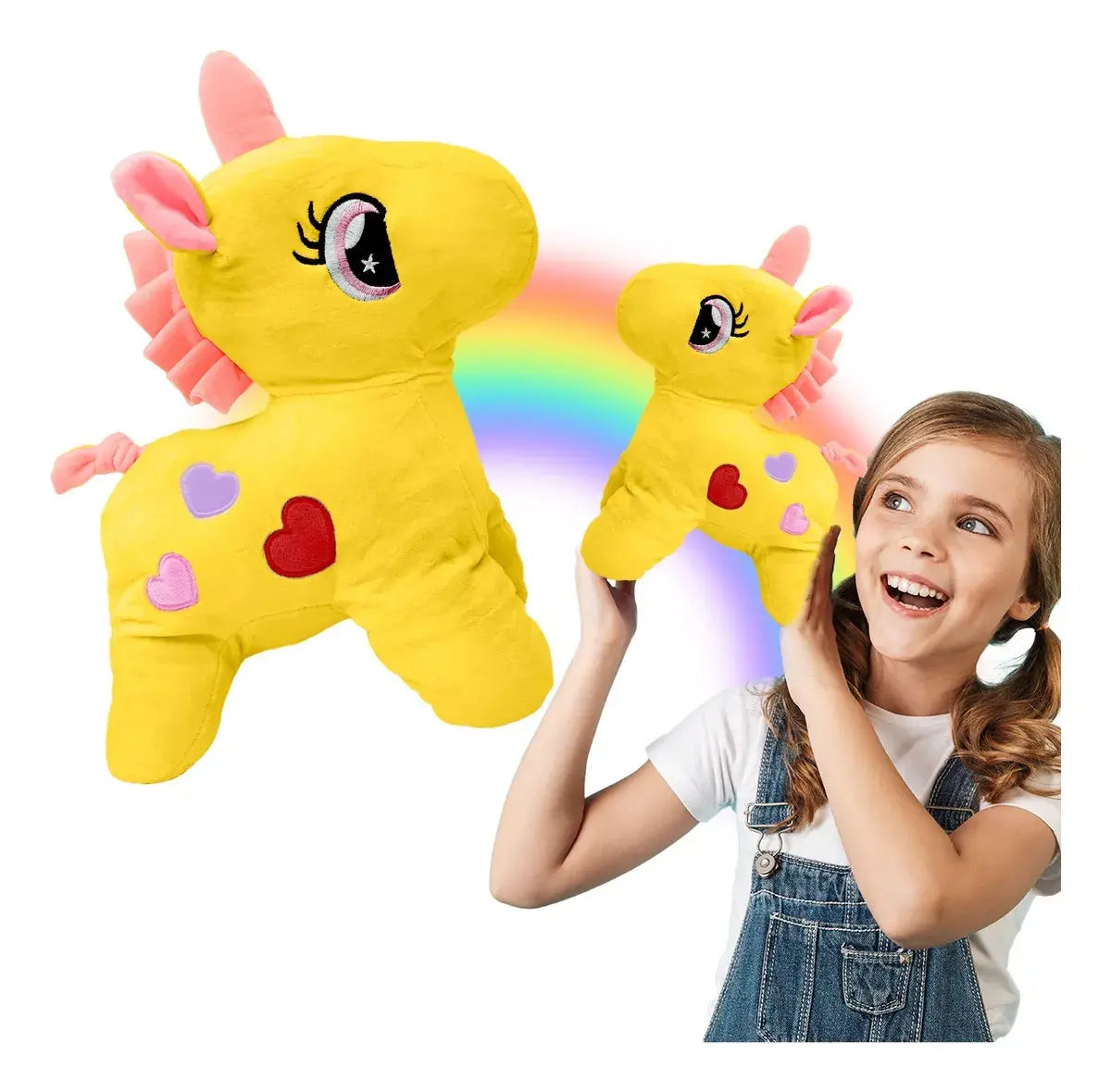 Unicornio de Peluche Suave - 23 cm