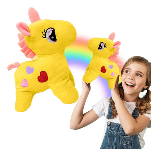 Unicornio de Peluche Suave - 23 cm