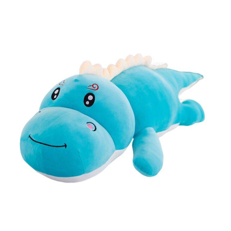 Peluche Haku el Dinosaurio Azul