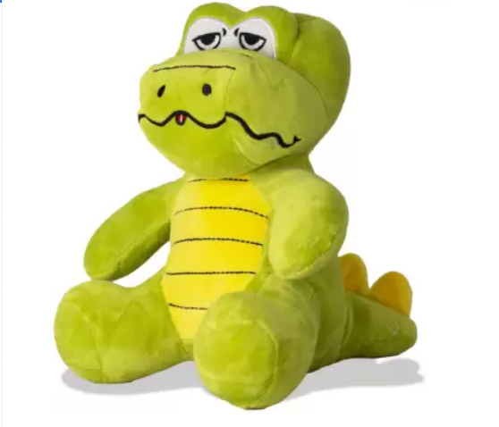 Peluche Suave de Cocodrilo Sentado – Compañero Tierno y Adorable para Niños y Adultos.