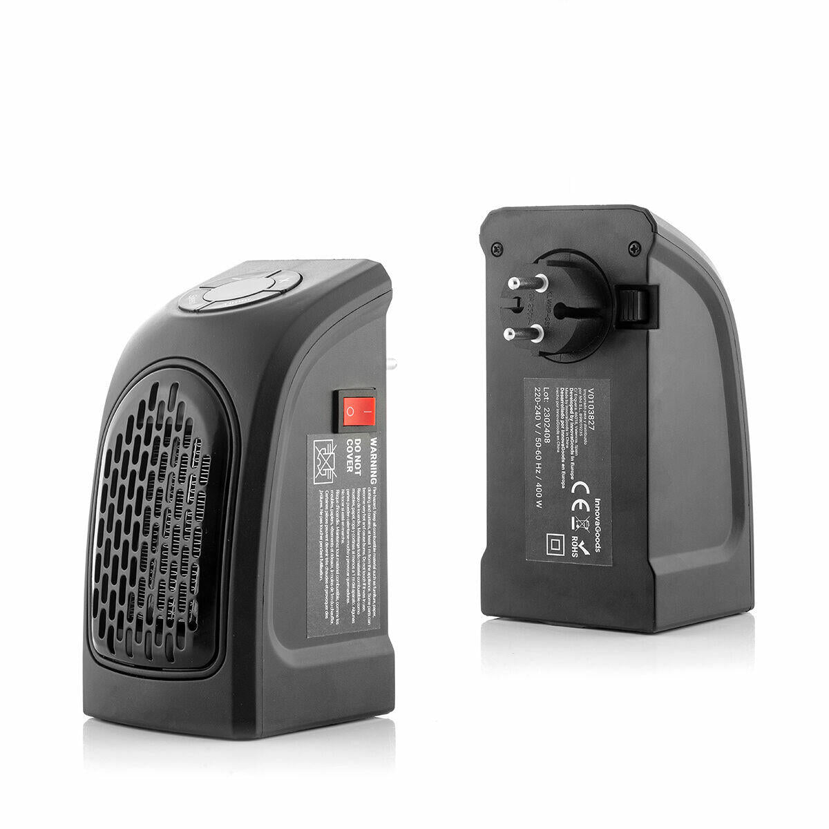 Mini Calefactor de Enchufe Portátil Heatpod 400 W