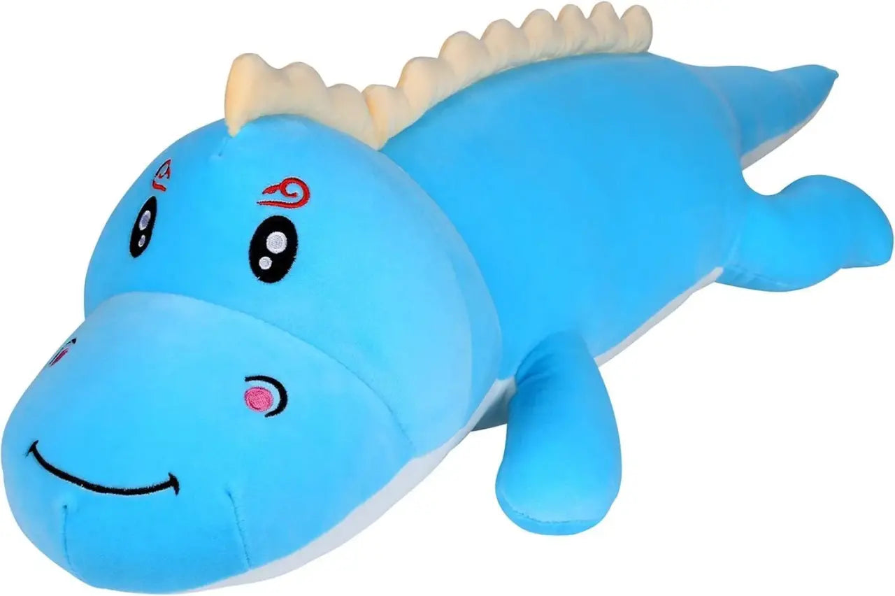 Peluche Haku el Dinosaurio Azul