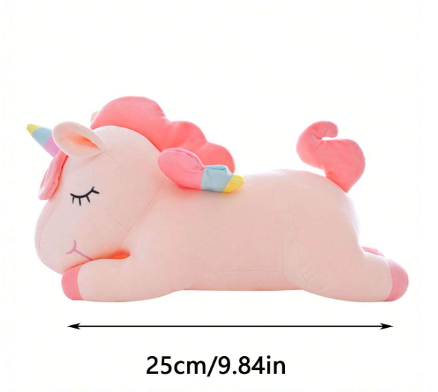 Peluche Lindo de Unicornio – Compañero Mágico y Suave para Niños y Adultos