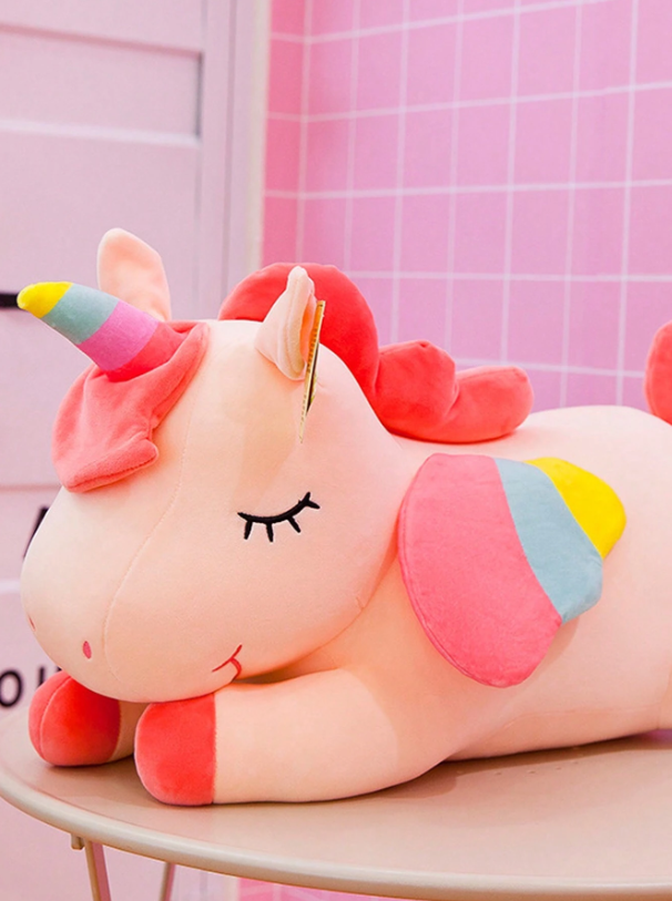 Peluche Lindo de Unicornio – Compañero Mágico y Suave para Niños y Adultos